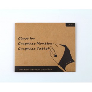 Gant pour Tablette Graphique (Une Unité de Taille Gratuit, Bon pour la Main Droite ou la Main Gauche) - Cura CR-01-tablette Grap