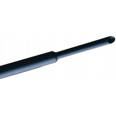Tube rétractable case noire 12,7 - 6,4 mm 8.00 m