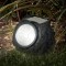 LUMI JARDIN Lot de 2 rochers solaires de jardin Rocky - A poser - LED - H 11 cm - Blanc