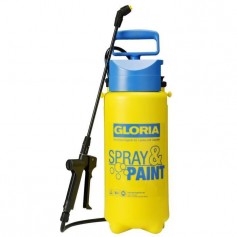 GLORIA Pulvérisateur a main Gloria - Modele Spray&Paint 5 L - 3 bars - Soupape et buse a jet plat - Joints Viton