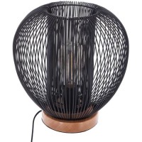 Lampe filaire - E27 - 40 W - H. 27,5 cm - Noir