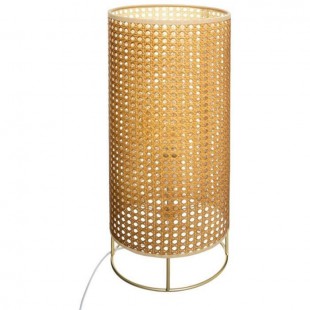 Lampe cannage Amel - H.52 cm