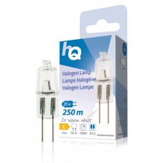 Lampe halogène capsule: G6.35 20W 250lm 2800K 