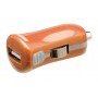 Chargeur USB A femelle pour USB pour voiture – connecteur orange 12 V pour voiture