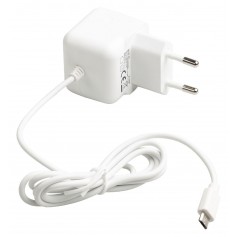Chargeur micro USB mâle pour micro USB CA – connecteur CA blanc 1,00 m pour maison 2.1A