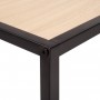 MINSK Table basse - Imitation bois - L 80 x P 80 x H 34 cm