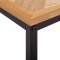 HOBBY Table basse - Bois naturel - L 110 x P 60 x H 43 cm