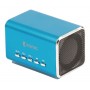 Haut-parleur portable MP3 bleu 