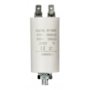 Condensateur 4.5uf / 450 v + terre