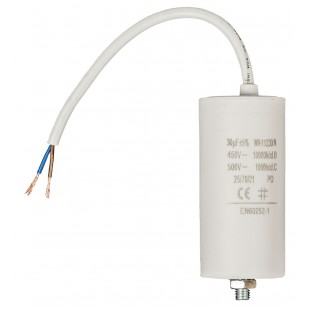 Capacité 30.0uf / 450 V + cable