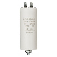 Capacitor 20.0uf / 450 v + terre