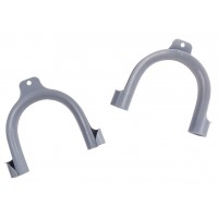 Hook holder grey suitable for outlet hose