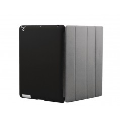 Protection pour Nouvel iPad, Couleur-Noir mat/Gris