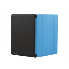 Housse pour New iPad noir/bleu