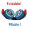 PAT' PATROUILLE Casque 2-en-1 Bluetooth et filaire confortable et pliable pour enfants avec limitation de son - LEXIBOOK