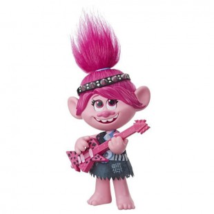 Les Trolls 2 Tournée Mondiale de DreamWorks - Figurine Poupee Poppy Pop & Rock