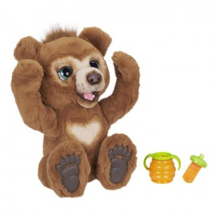 FURREAL FRIENDS - Cubby L'ours curieux - Peluche Interactive, a partir de 4 ans