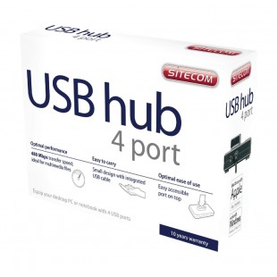 Hub USB 4 ports