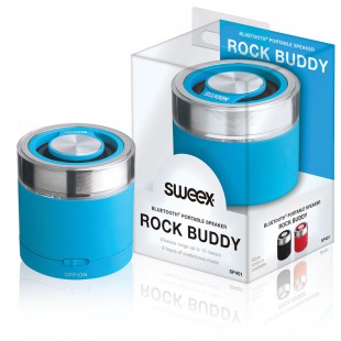 Bluetooth Portable Haut parleur Rock Buddy Blue