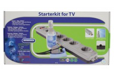 Kit de nettoyage, connexion et protection pour TV