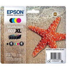 EPSON Cartouche d'encre Multipack 4 couleurs 603XL Ink - Noir, Cyan, Magenta, Jaune
