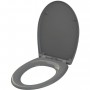 Abattant WC Fally 2 - thermodur - gris anthracite