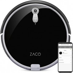 ZACO 501900 Robot Aspirateur Laveur A8s - Autonomie 160min - Réservoir 300ml - Puissance 22W