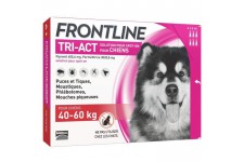 FRONTLINE 6 pipettes Tri-Act - Pour chien de 40 a 60 kg