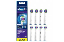 Oral-B 3D White Brossette Avec CleanMaximiser, 8
