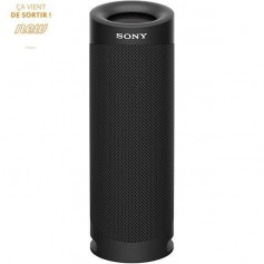 SONY SRSXB23B Enceinte Bluetooth - Autonomie 12h - Splash proof - Noir