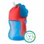 PHILIPS AVENT SCF796/01 Tasse a paille - 200ml - 9 mois+ - Bleu/Rouge - Paille flexible