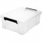 IRIS OHYAMA Boîte de rangement empilable avec couvercle - Multi Box - MBX-18 - Plastique - Transparent - 18 L