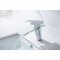 OCEANIC Mitigeur salle de bain - Pour vasque et lavabo - En cascade - En laiton et verre