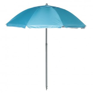 Parasol plage inclinable 180 cm - Pied vrille
