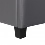 Banc coffre - Bout de lit Simili gris Classique - L 160 cm