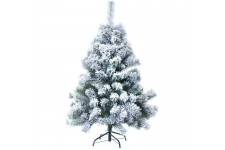 Sapin de Noël Aspen - 438 Branches - H 150 cm - Blanc