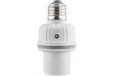 Douille de lampe E27 avec capteur de lumière & de son