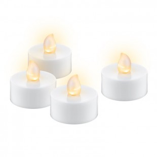 bougies chauffe-plat LED avec minuterie