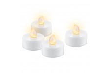 bougies chauffe-plat LED avec minuterie
