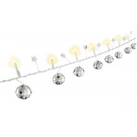 Chaîne lumineuse à 10 LED "Petites cloches"