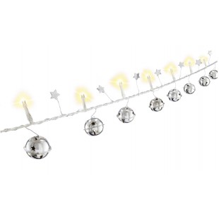 Chaîne lumineuse à 10 LED "Petites cloches"