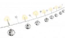 Chaîne lumineuse à 10 LED "Petites cloches"