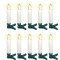 10 bougies d'arbre de Noël LED sans fil