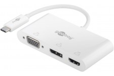 Adaptateur USB-C™ multiport VGA+DP+HDMI™