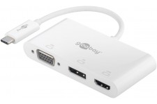 Adaptateur USB-C™ multiport VGA+DP+HDMI™