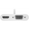 Adaptateur multiport USB-C™ HDMI™ + VGA + PD 100 W, blanc