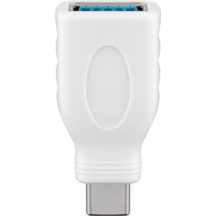 USB-C ™ / USB A OTG adaptateur SuperSpeed ​​pour connecter des câbles de charge 3,0 blanc