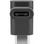 Adaptateur USB-C™ vers USB-C™ 90°, noir
