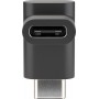 Adaptateur USB-C™ vers USB-C™ 90°, noir