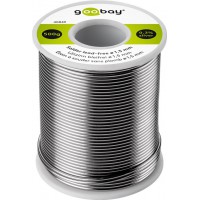 Étain à souder sans plomb ø 1,5 mm, bobine 500 g